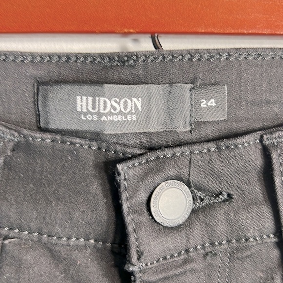 Hudson Jeans Barbara High Waist Super Skinny Enhance Jeans size 24 NWT - Picture 4 of 9